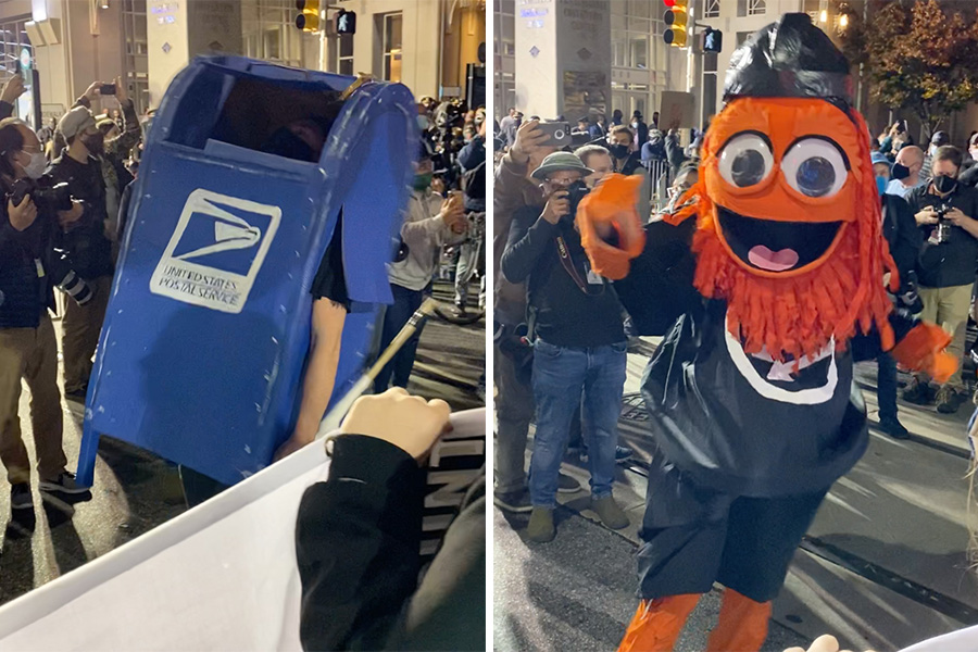 philly celebrates biden