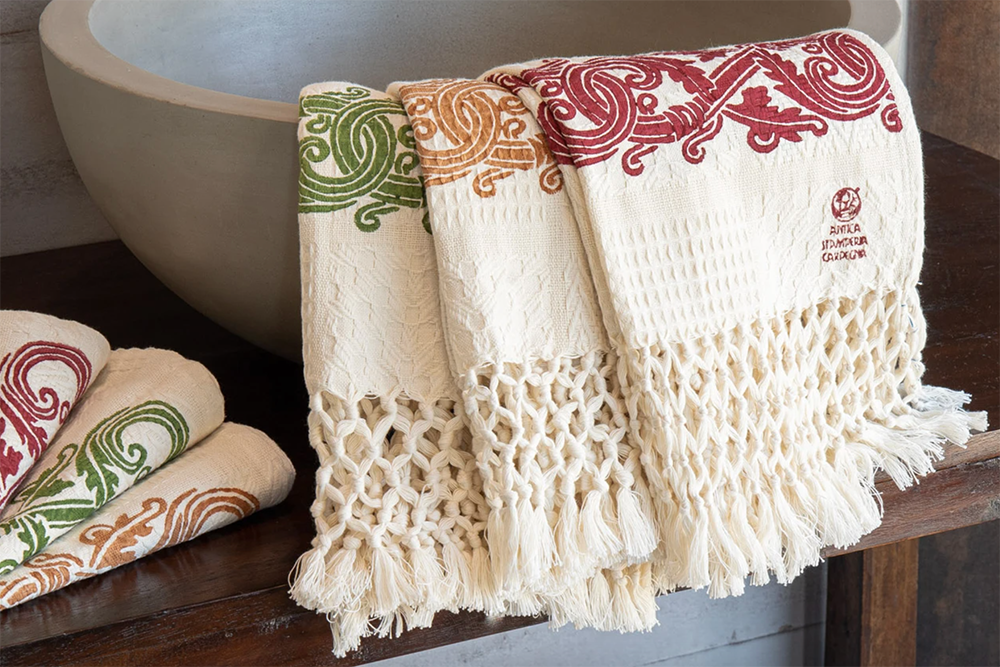 discover my italy cotton hand towels