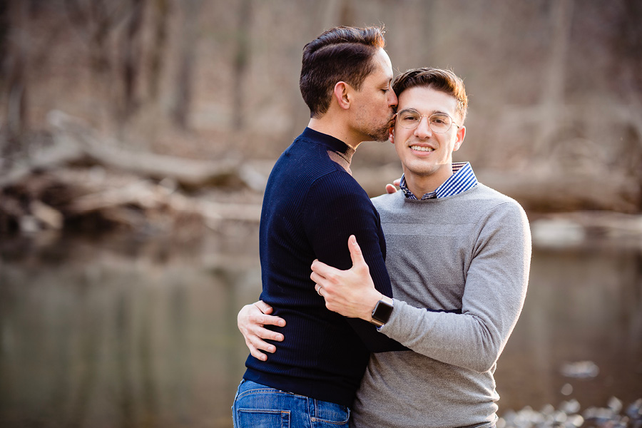 A Woodsy Engagement Shoot at Wissahickon Valley Park