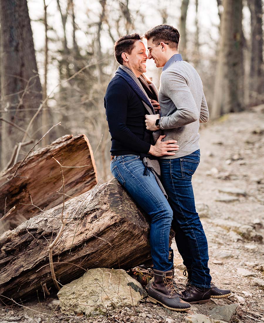 Wissahickon Creek Maternity Shoot - J&J Studios Philadelphia