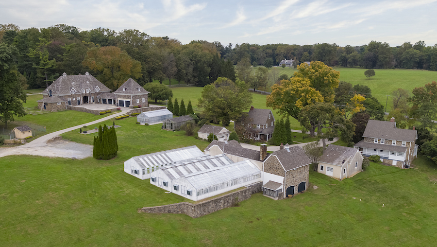 Just Listed: 222-Acre Farm Berwyn Estate Farm House for Sale: $38M