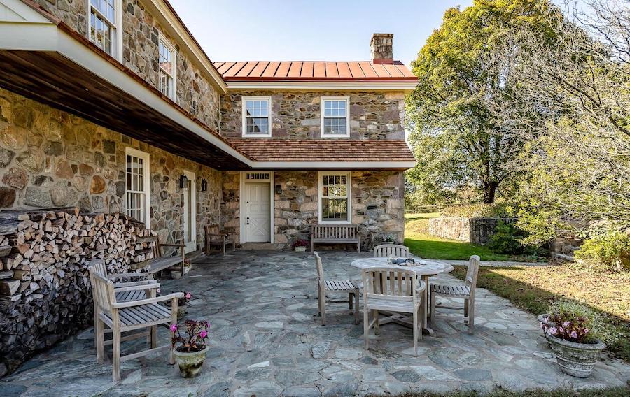 house for sale 1849 Chester Springs farm patio