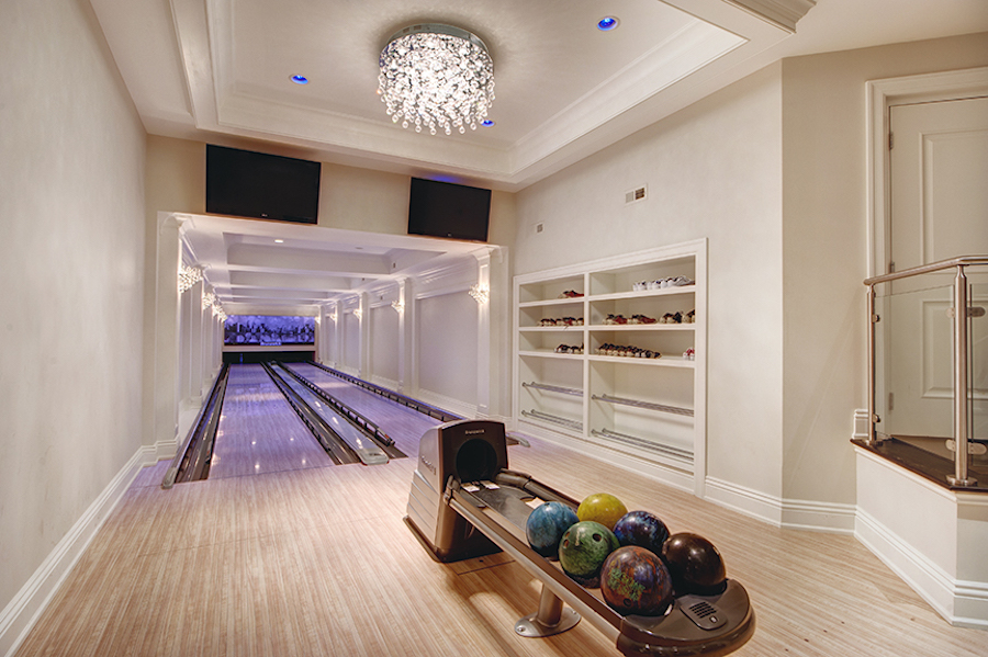 bowling alley