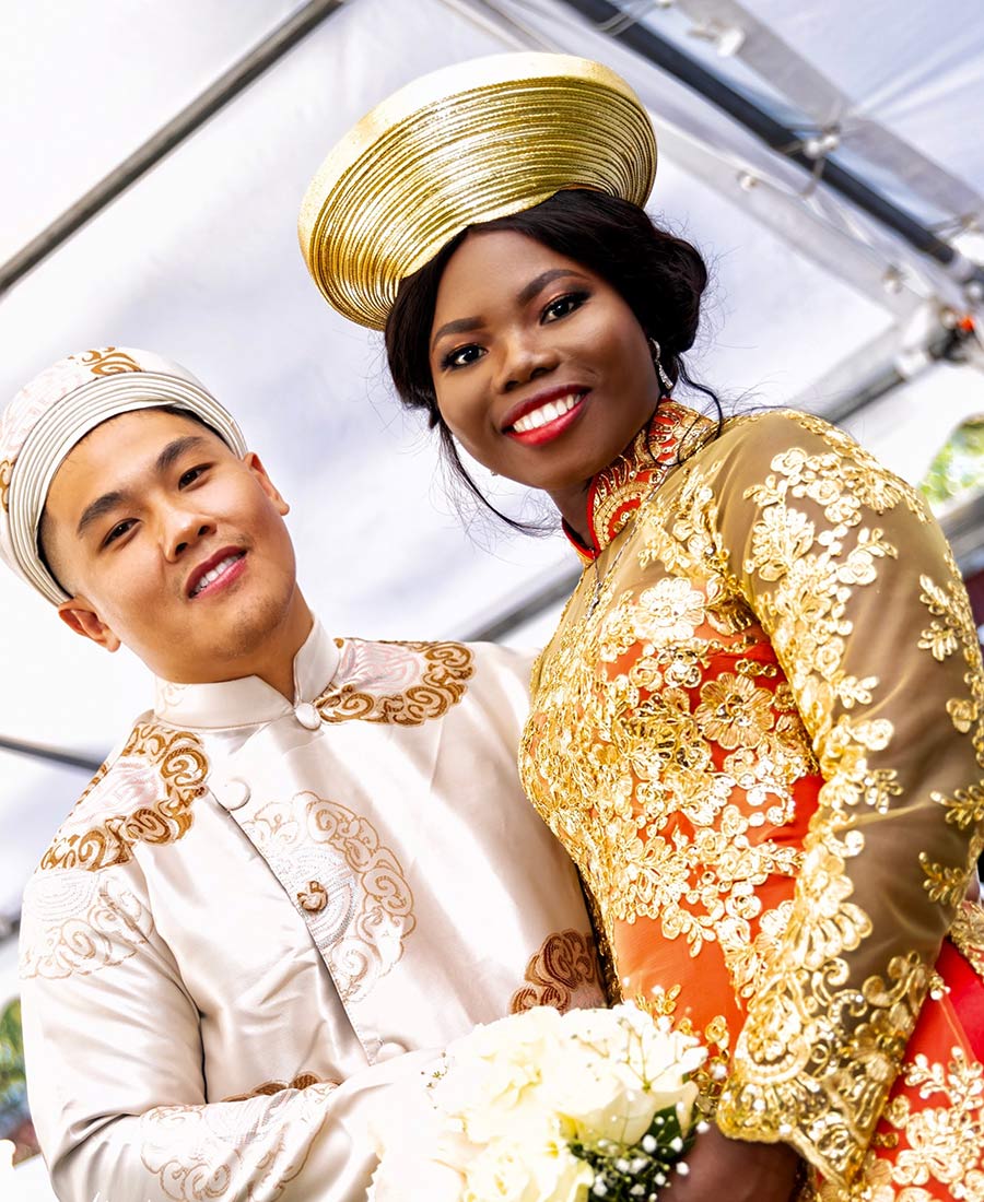 Traditional Vietnamese Bridal Attire