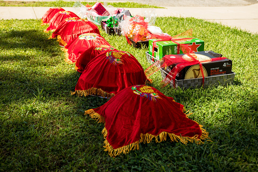 multicultural pandemic wedding