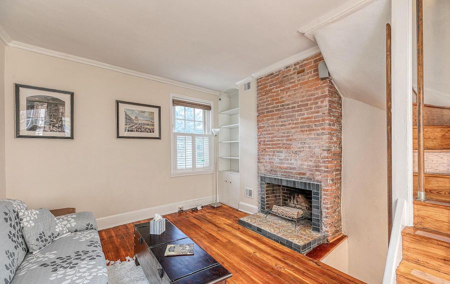 house for sale queen village expanded trinity living room