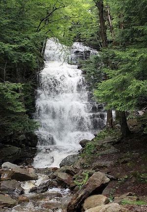 lot for sale bear creek waterfall falls at high flow