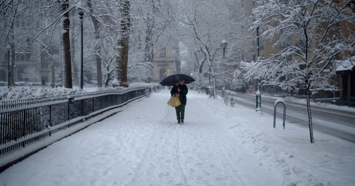 Here Comes the Snow! Forecast Calls for First Big Storm in a Really ...
