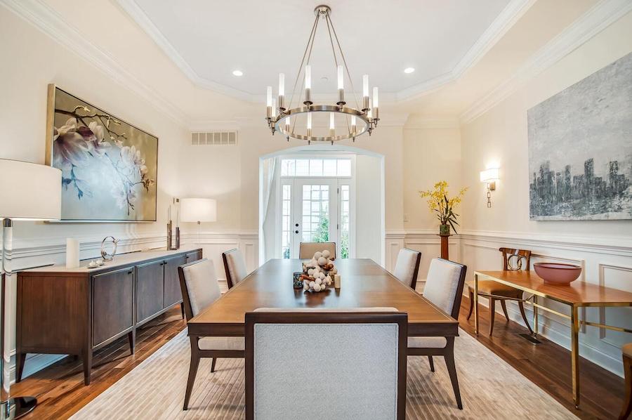 house for sale Newtown Square neotraditional dining room