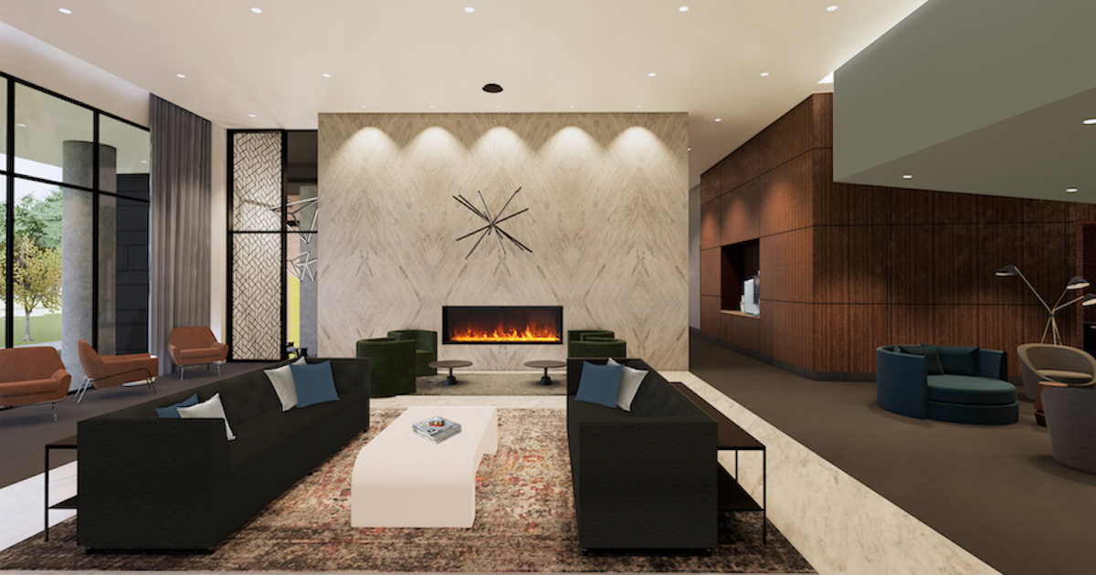 Rendering of 1300 Fairmount Ave — Leasing Begins at Broadridge, By the Unit or By the Room