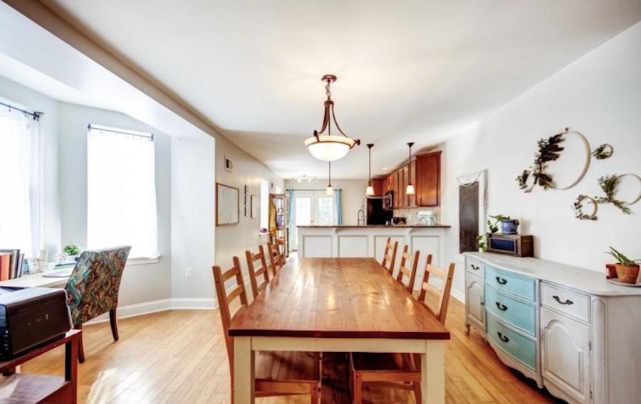 house for sale mount airy victorian twin dining room