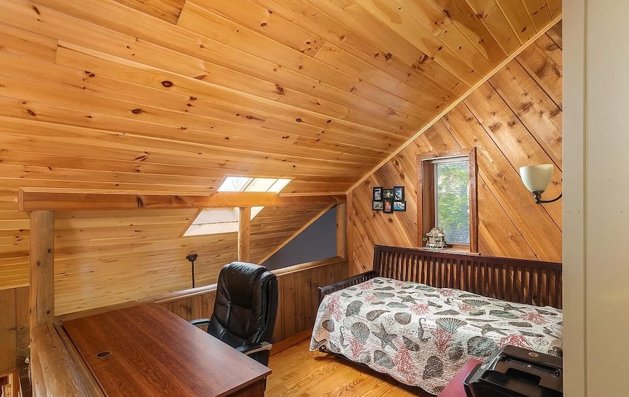 sleeping loft bedroom