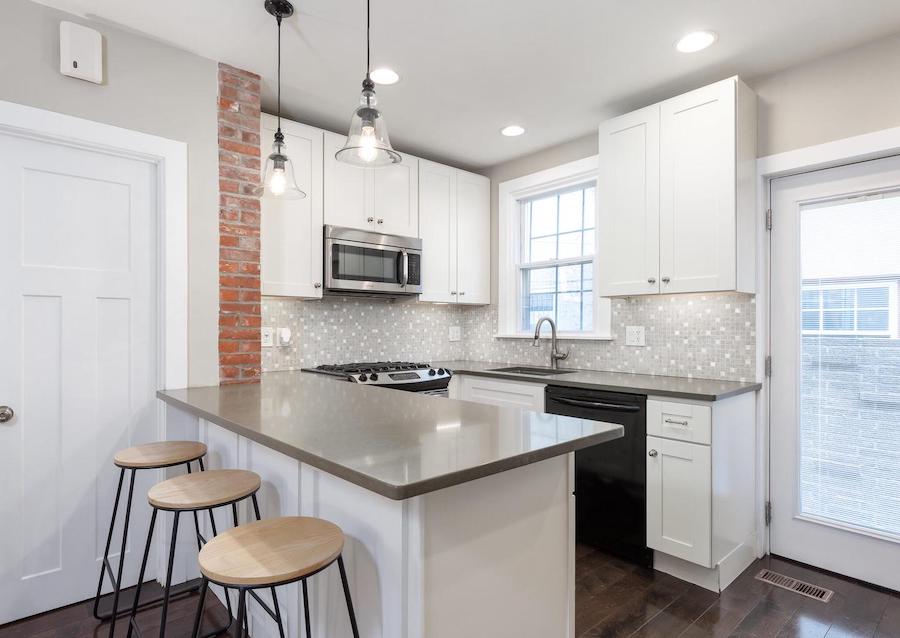 house for sale Rittenhouse square renovated trinity kitchen