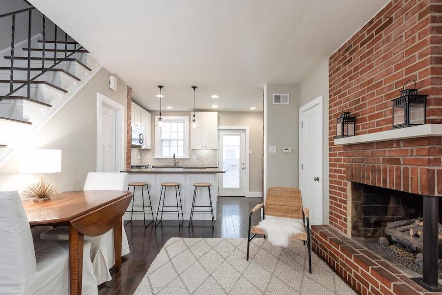 house for sale Rittenhouse square renovated trinity main floor
