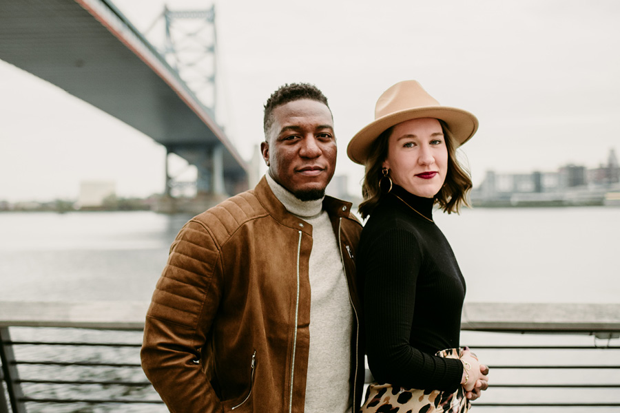 Old City engagement photos