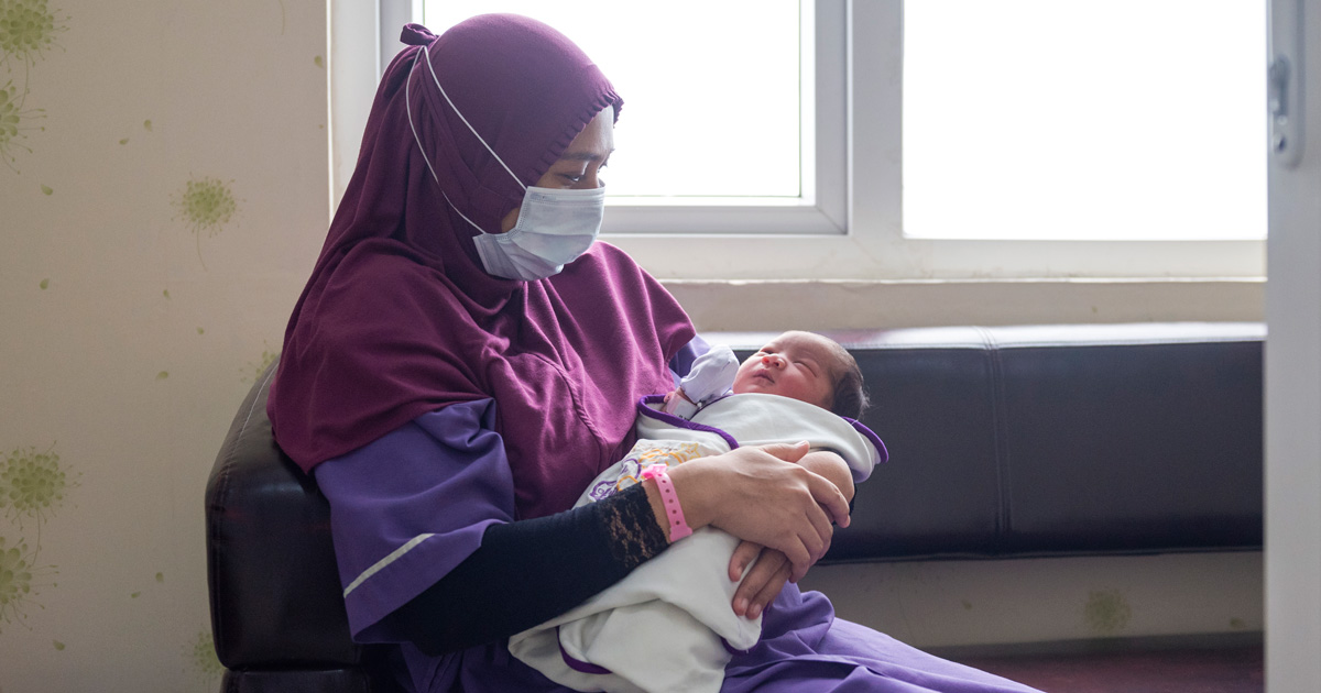 Study Shows Newborn Babies COVID Antibodies Passed From Mothers