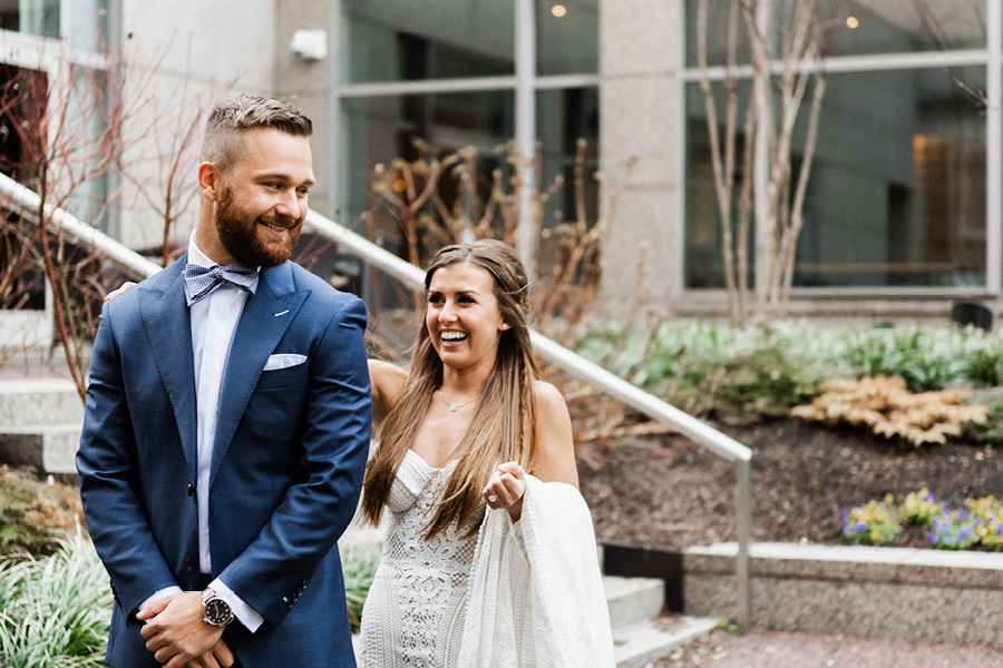 See This Eagles Player's Desert-Inspired Horticulture Center Wedding