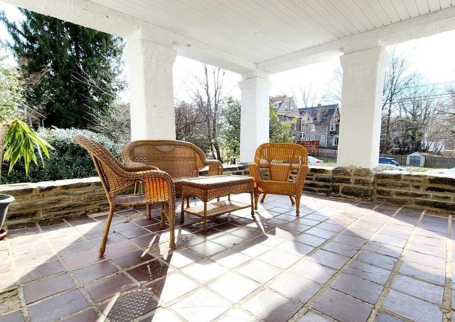 house for sale mt. airy renovated foursquare front porch