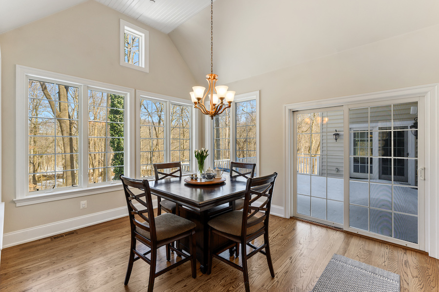 house for sale newtown square colonial breakfast room