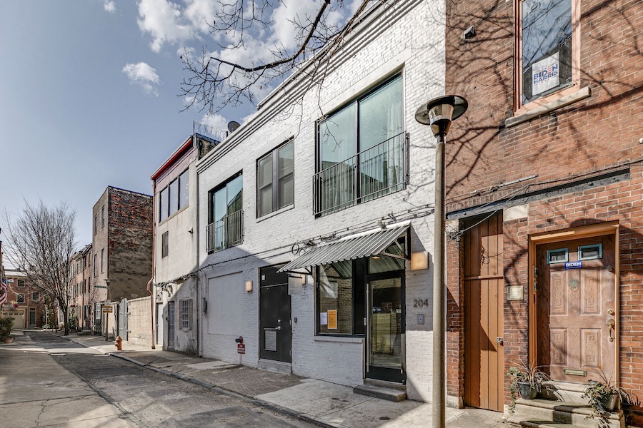 apartment for rent Washington Square West loft exterior rear