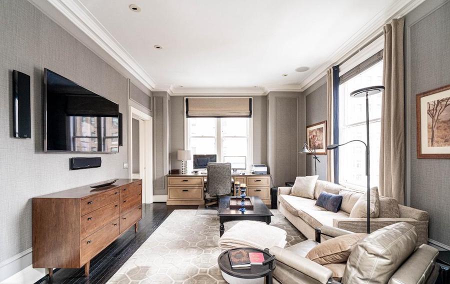 Rittenhouse Square renovated condo for sale bedroom/home office