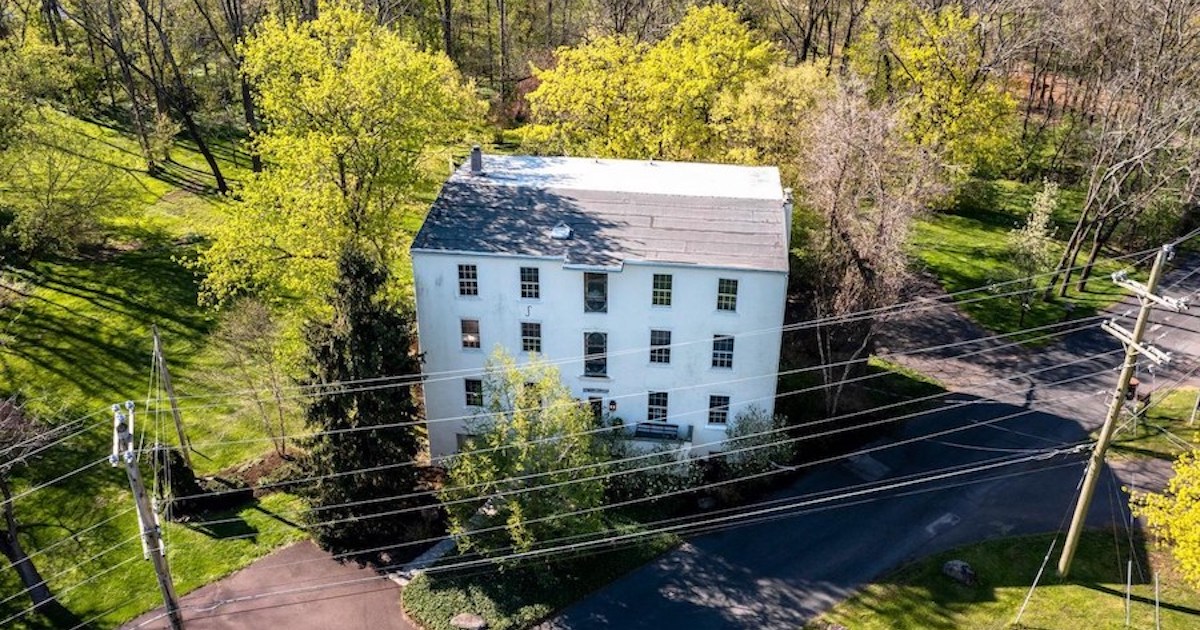 Just Listed Repurposed Harleysville Grist Mill House for Sale