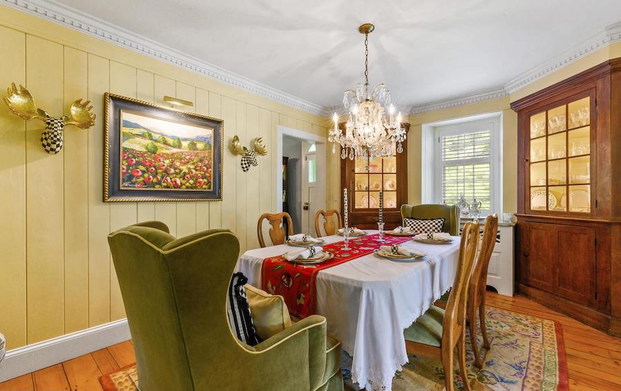 house for sale malvern expanded colonial farmhouse dining room