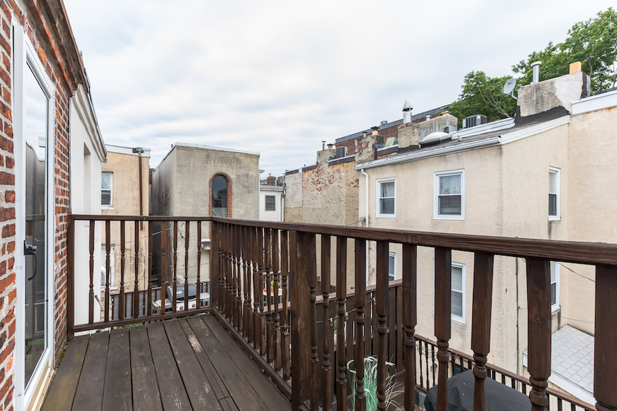 primary suite balcony