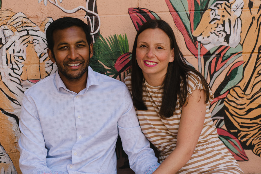 Fishtown engagement photo shoot