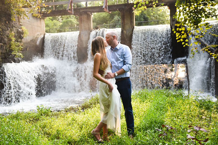 Lambertville engagement shoot