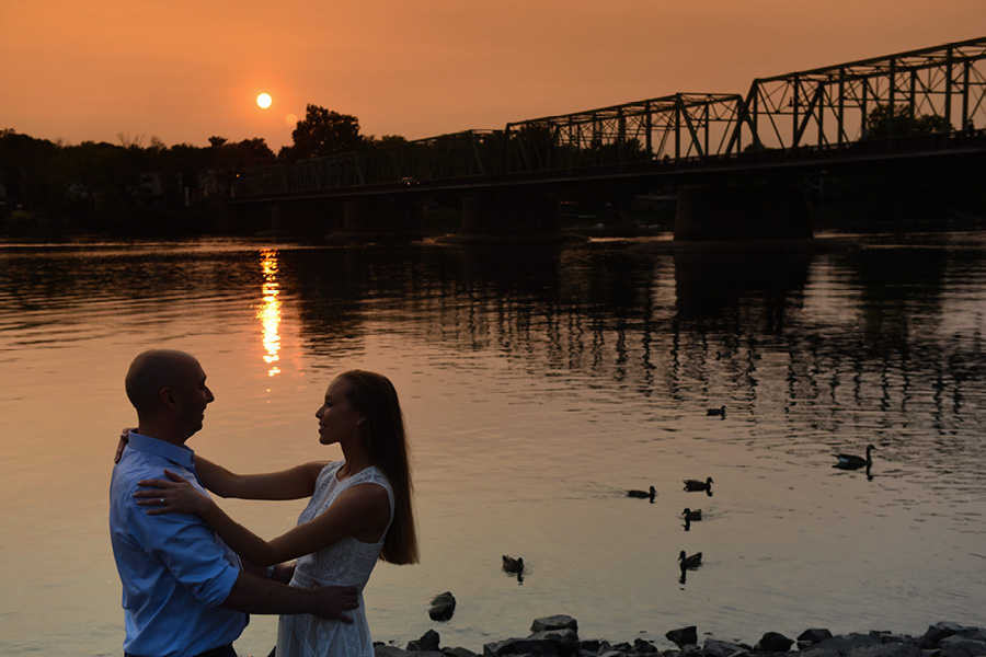 Lambertville engagement photos