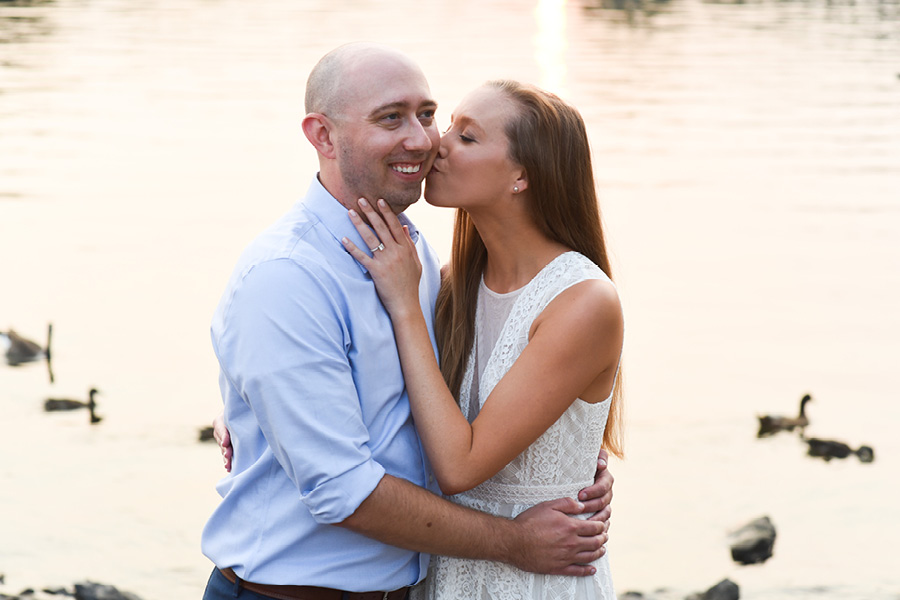 Lambertville engagement shoot