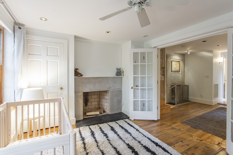 Second-floor front bedroom