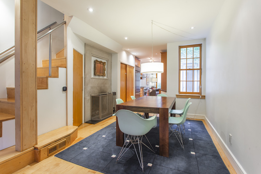 house for sale queen village historic trinity dining room