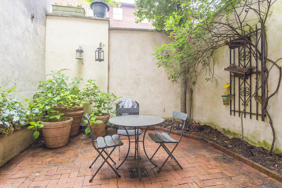  house for sale queen village historic trinity rear patio