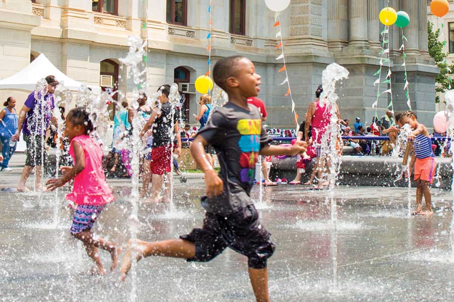 philadelphia spraygrounds water fun