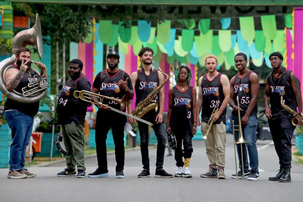 Snacks Band Snacktime Brass Band’s Sam Gellerstein on Playing in Philly