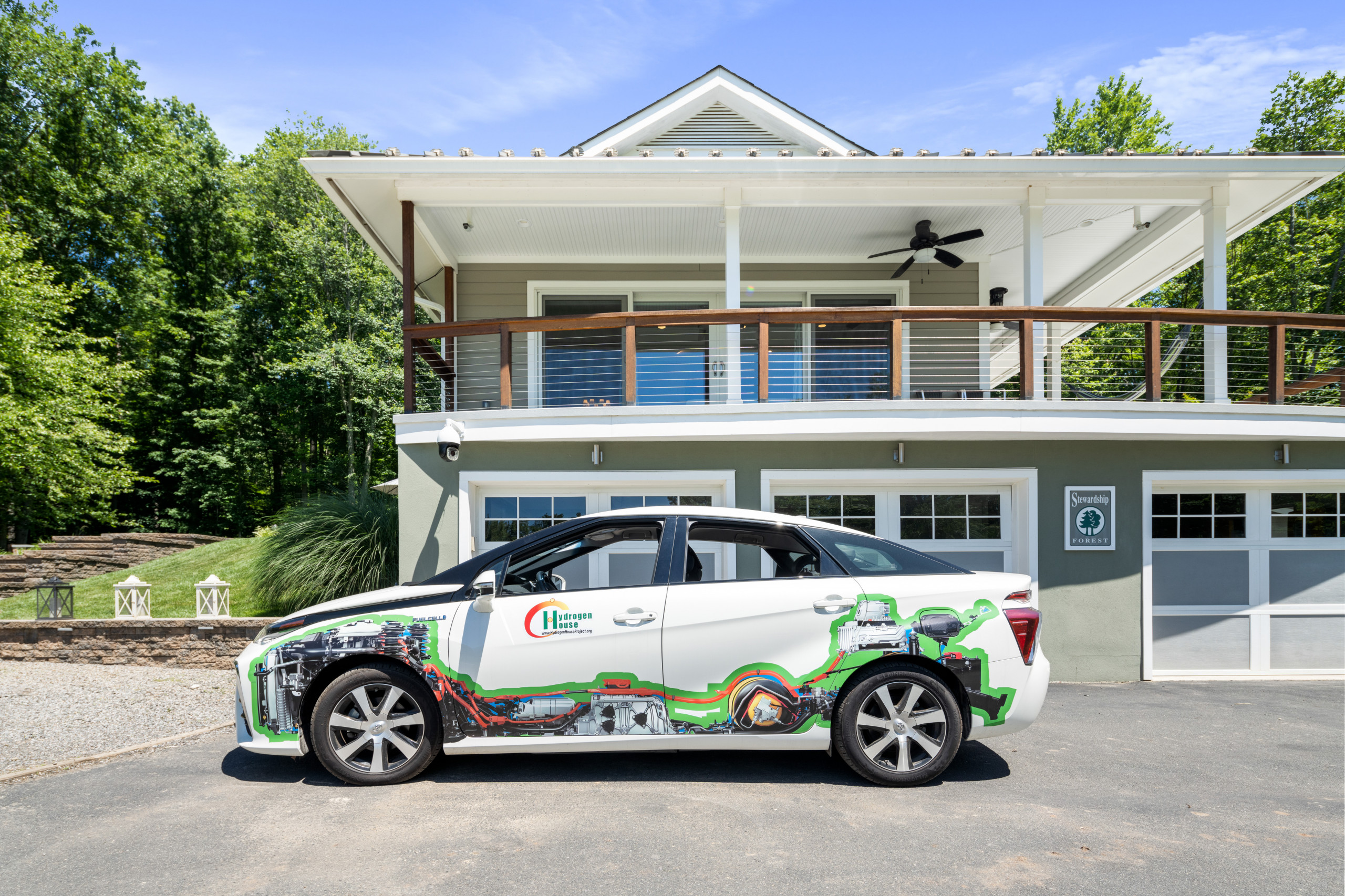 house for sale Pennington off-grid hydrogen-powered car