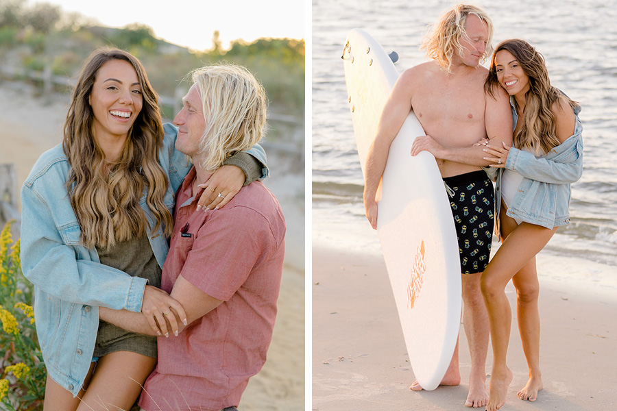 Jersey Shore engagement shoot