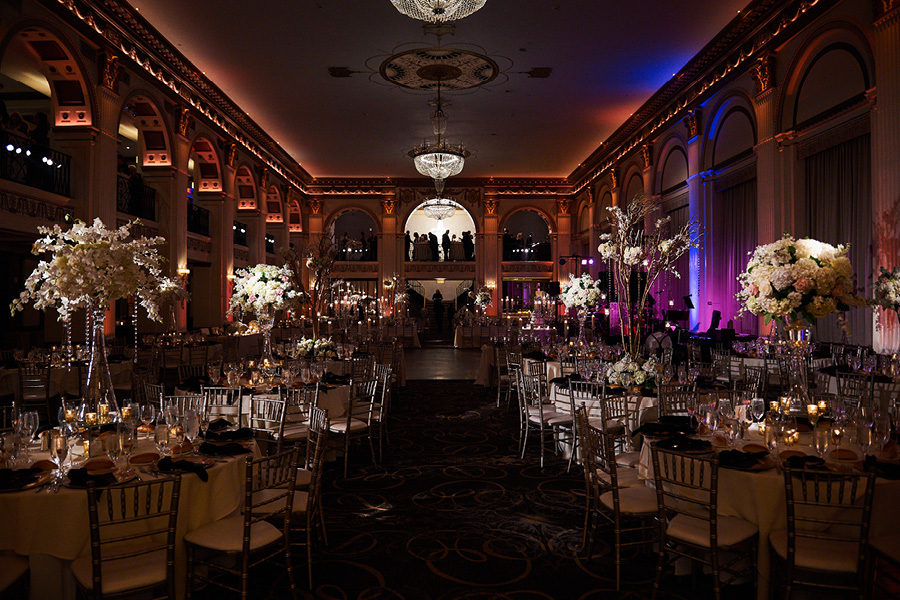 Ballroom at the Ben wedding