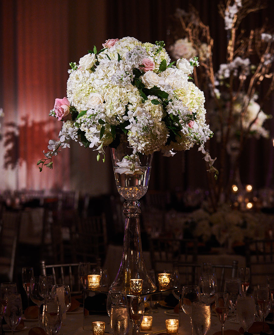 Ballroom at the Ben wedding