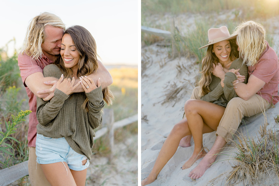 Jersey Shore engagement shoot