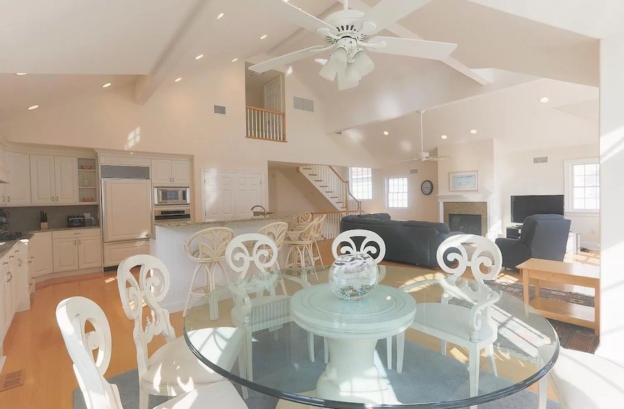 house for sale Longport neotraditional dining room