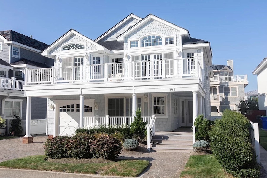 house for sale Longport neotraditional exterior front