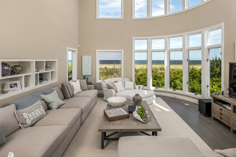 house for sale loveladies modern oceanfront manor living room