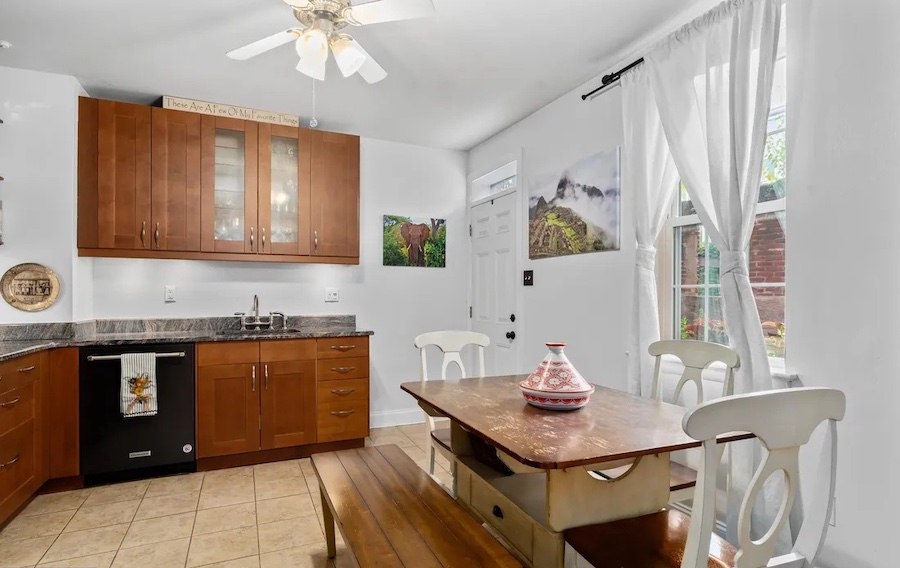 house for sale queen village double trinity kitchen