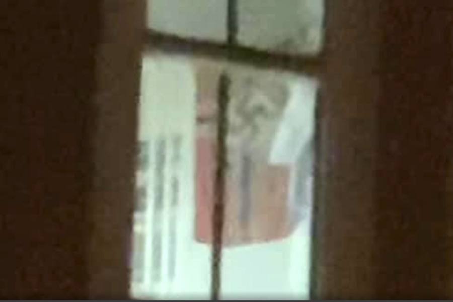a photo of a nazi flag inside the roxborough vfw