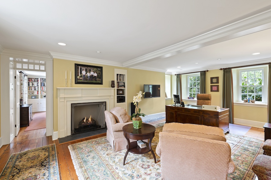 house for sale updated st. davids colonial living room
