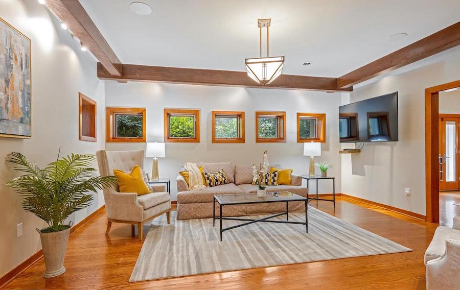 house for sale wilmington carriage house living room