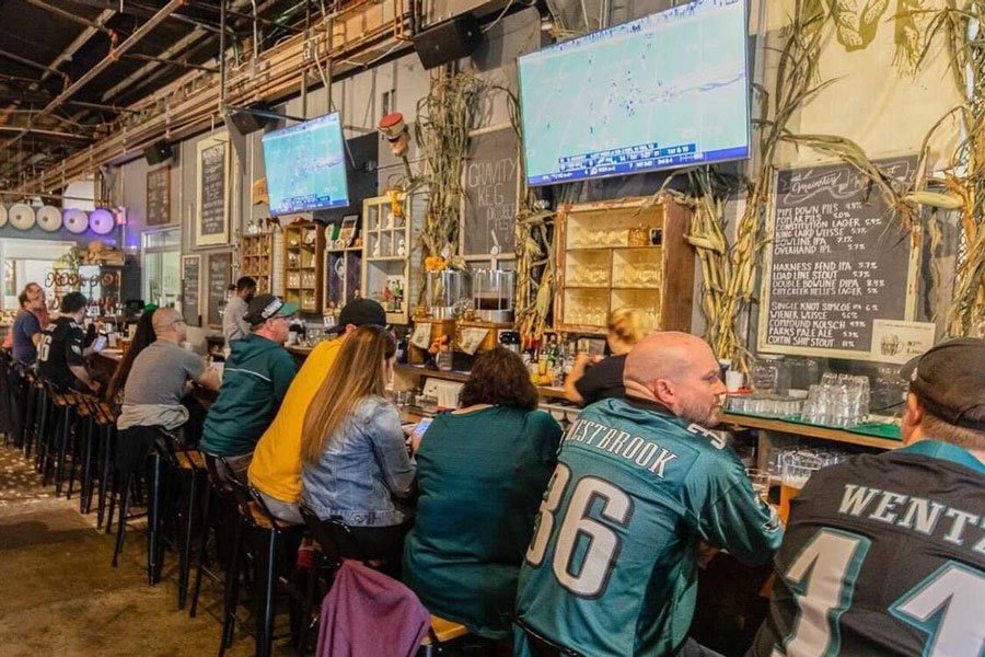 Philadelphia Eagles Sports Bars Where You Can Cheer for the Birds